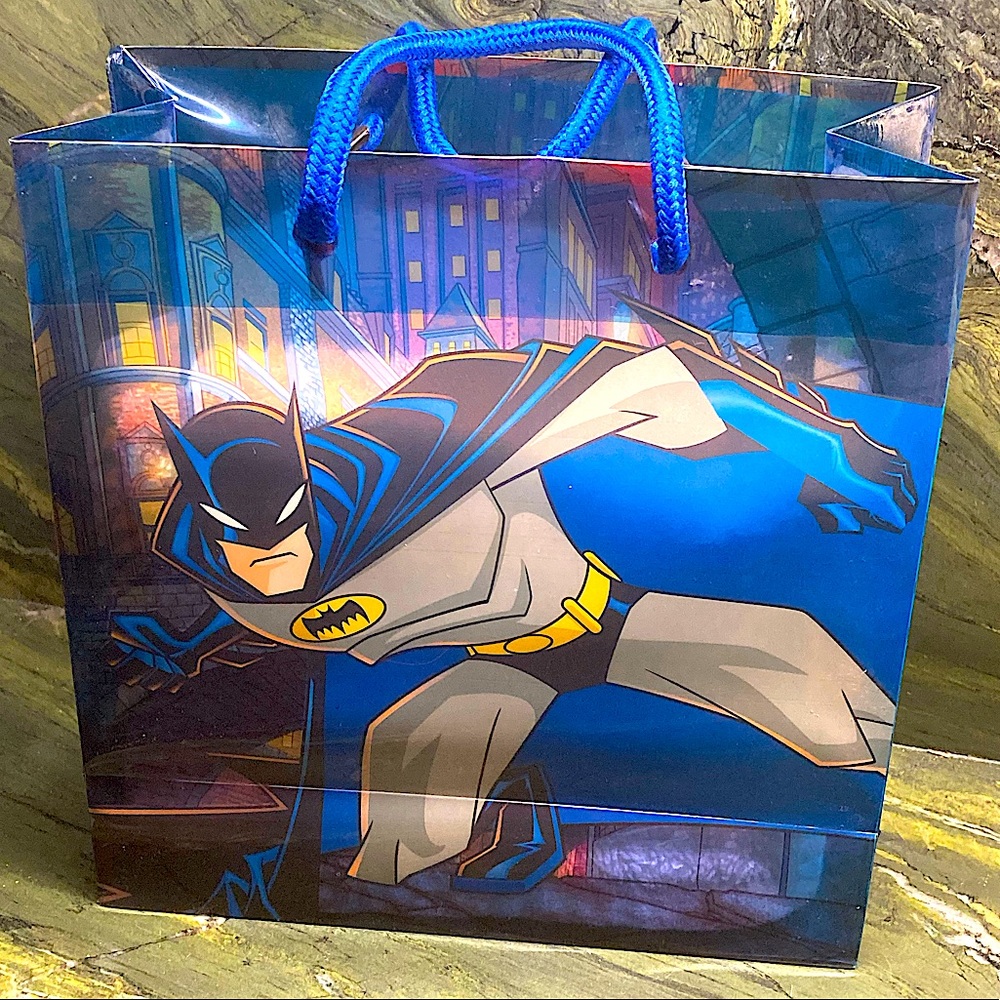 Batman Bags set of 2 new soft thick plastic. - Picture 4 of 7